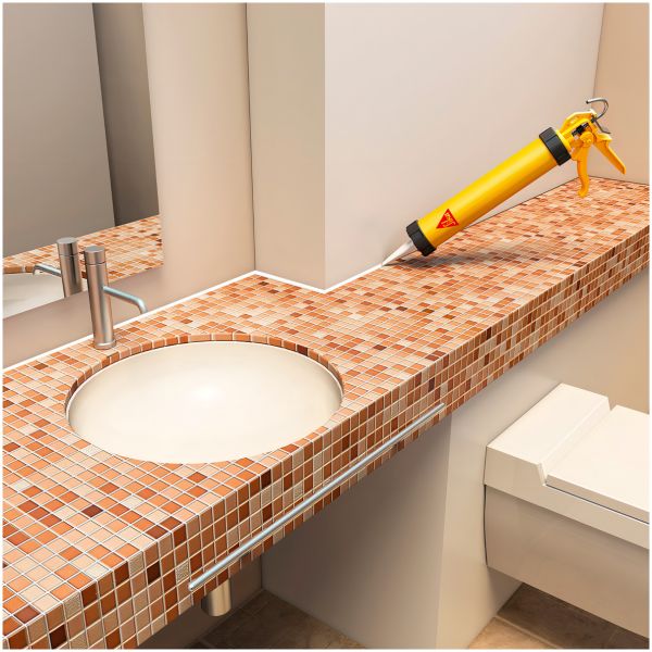 Sika Sanisil Silicona Antihongos Para Baños Y Cocinas - Imagen 5