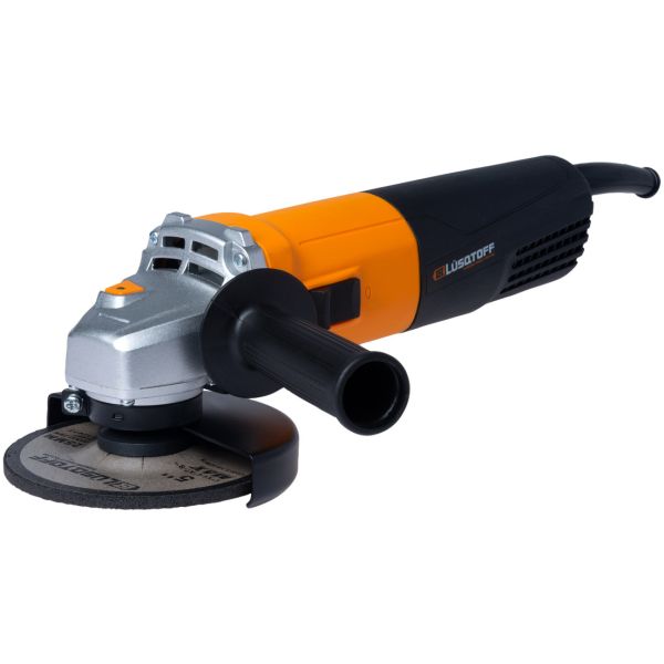 Amoladora Angular Lüsqtoff Aml1010-8 De 50 Hz Color Naranja - Imagen 4