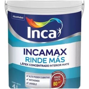 Incamax Rinde Más Látex Interior Concentrado 20lts