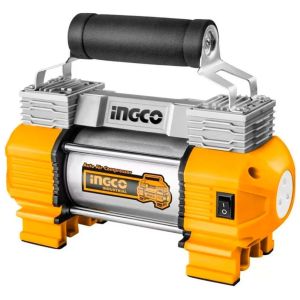 Compresor Auto 12 Volt 18amp Uso Rudo Ingco Aac2508 120psi