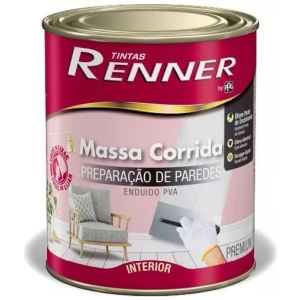 Enduido Interior Renner Extravinil Lavable Lata 1,5kg 0,75lt