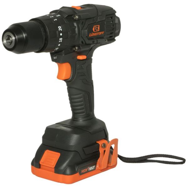 Taladro A Batería Con Percutor Lusqtoff Til80-9bk
