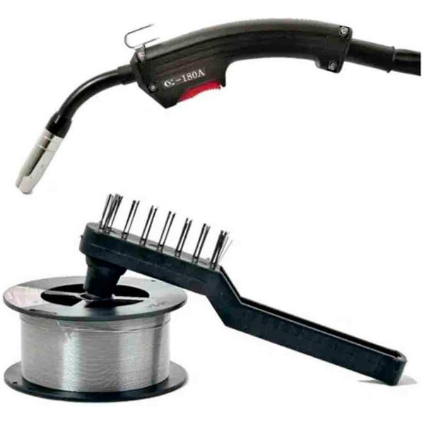 Soldadora Mig Lusqtoff Flux 90 Amp Sml100-7 Rollo Flux Color - Imagen 3