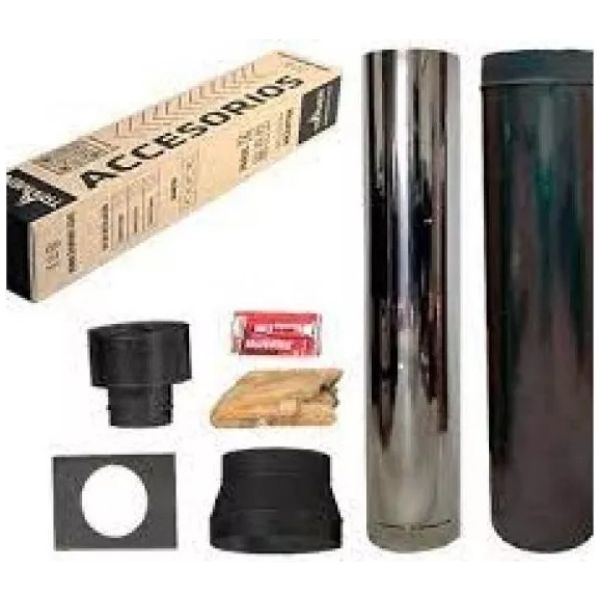 Calefactor Tromen A9 + Kit Techo Enlozado-ferreteria Chaplin - Imagen 2