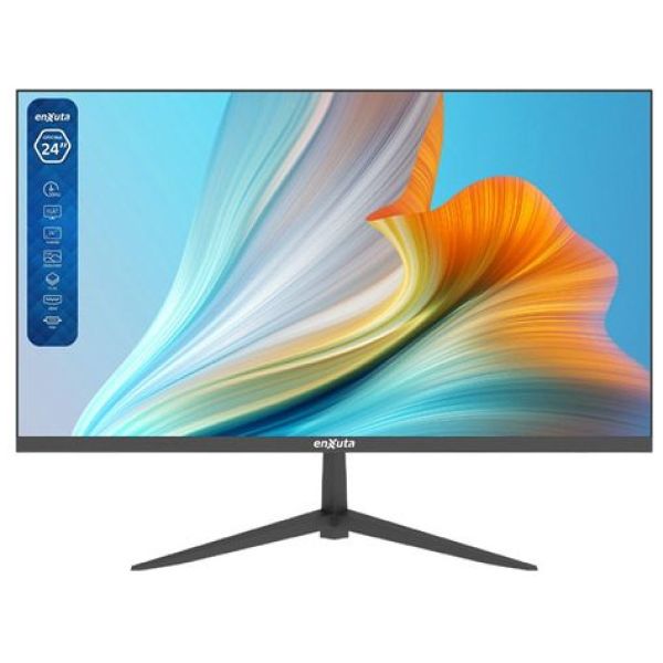 Monitor Enxuta 24 PuLG Full Hd Flat Hdmi Vga
