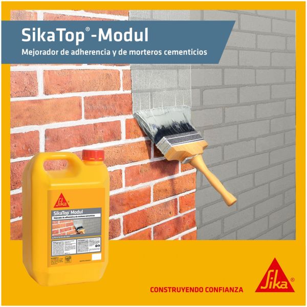 Sikatop Modul 5kg Mejorador Adherencia Para Mortero Chaplin - Imagen 2