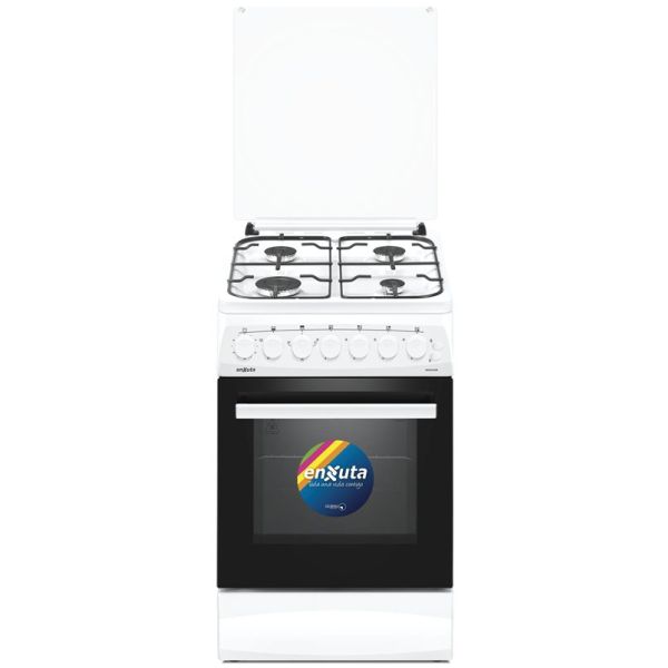 Cocina Supergas 4 Hornallas Blanca Con Termocupla 50x60 Enxu