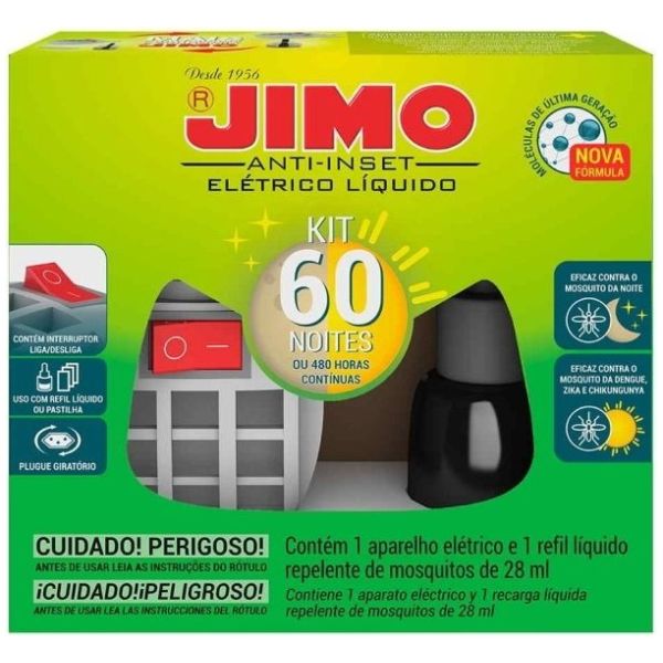 Jimo Anti Insect 60noches Aparato Liquido Ferreteria Chaplin
