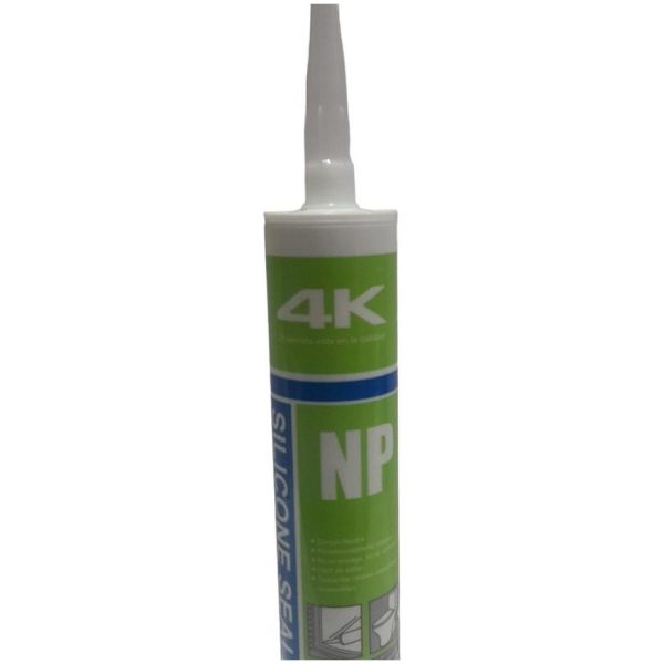 Silicona Transparente 4k X 12 Unidades - Ferreteria Chaplin