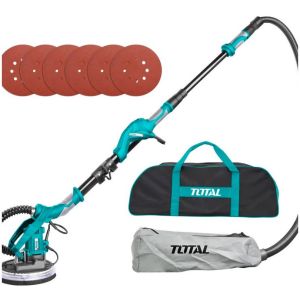 Lijadora Yeso Total 1050w, Telescópica Con Bolsa Recolectora