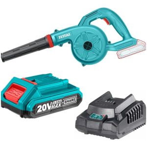 Soplador De Hojas Total 20v, Jardín, Con Batería Y Cargador