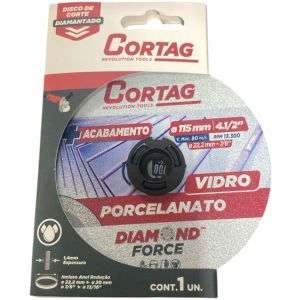 Disco Porcelanato/vidrio Cortag 4 1/2 - Ferreteria Chaplin