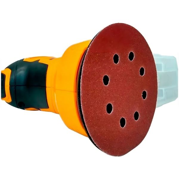Lijadora Roto Orbital Lüsqtoff Lrl300-8 Naranja 50hz 300w - Imagen 4