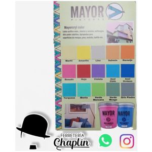 Pintura Exterior Interior 4lts Mayorcryl Ferreteria Chaplin
