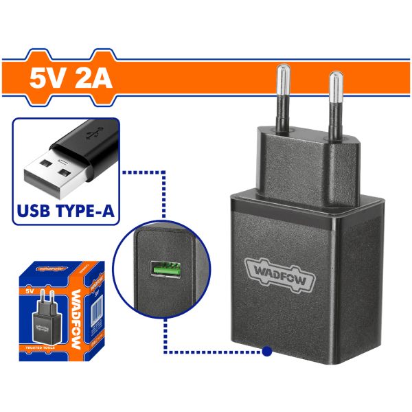 Cargador 5v 2a Tipo Usb A Wfct552 Wadfow - Imagen 2