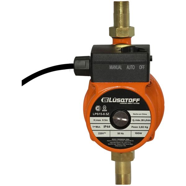 Bomba Elevador Presión Presurizadora 8.5m Lusqtoff Automátic - Imagen 4