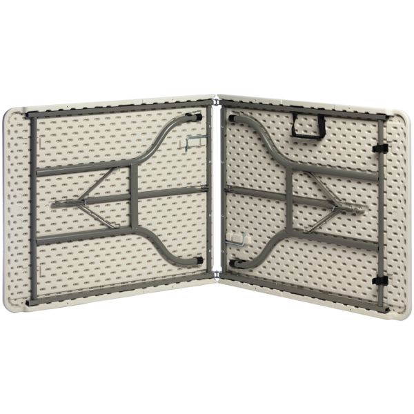 Mesa Plegable 1.80 Mt Tipo Maletín O Valija Camping Lusqtoff - Imagen 6