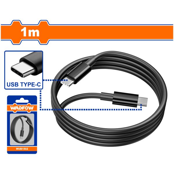 Cable Usd C A Usb C 1m Wub1502 Wadfow - Imagen 2
