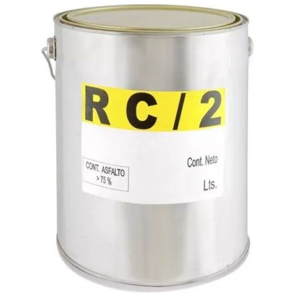 Impermeabilizante Asfáltico Rc2 Base Solvente 20lts-chaplin