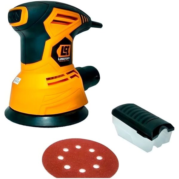 Lijadora Roto Orbital Lüsqtoff Lrl300-8 Naranja 50hz 300w - Imagen 3