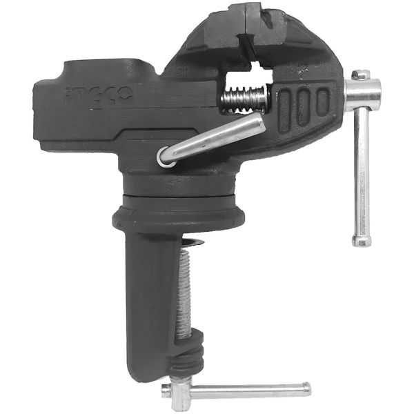 Morsa De Banco Mesa 60mm Ingco Hbv082 Giratoria Joyero - Imagen 3