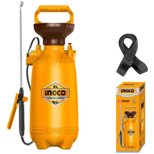 Pulverizador Fumigador 8lt Manuel Ingco Hspp30802 - Pg