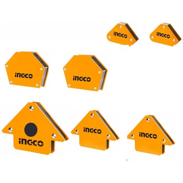 Set X7 Escuadra Magneticas Ingco Amwh7002 - Imagen 2