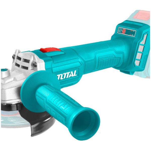 Amoladora Sin Carbones Total 20v - 4.1/2'' 115mm, A Batería