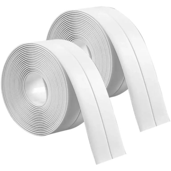 Cinta Adhesiva Pvc Impermeable Baño Cocina 3 Mts X 2 Uni. - Imagen 2