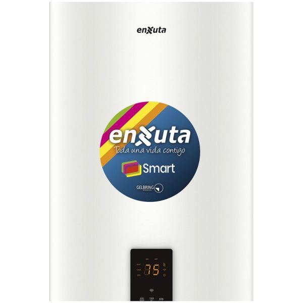 Termotanque De Acero 47 Lt Enxuta Cilindrico Digital Smart