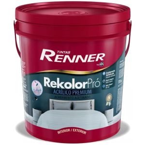 Pintura Rekolor Pro Terminacion Satinado Renner 0,9l