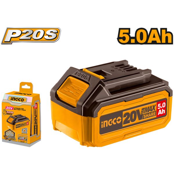 Bateria 20v 5ah Mod Nuevo Ingco Fbli20031 - Imagen 2