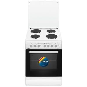 Cocina Electrica 4 Discos Electricos Y Conveccion Blanca 60x