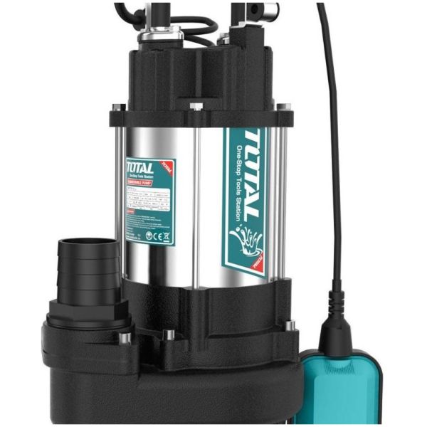 Bomba Sumergible De Desagote Total, 1.0 Hp - Para Agua Sucia