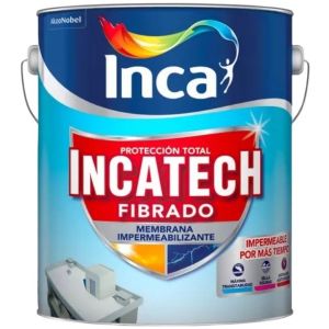 Incatech Fibrado Membrana Liquida Impermeabilizante Inca 4k