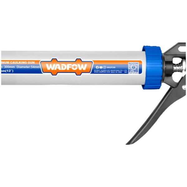 Pistola De Aplicar Silicona 12 Aluminio Wcg5312