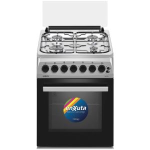 Cocina Supergas 4 Hornallas Inox Con Termocupla 50x60 Enxuta