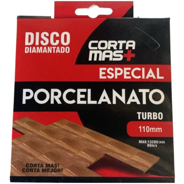 Disco Diaman. 115mm. P/porcelanato - Ferreteria Chaplin