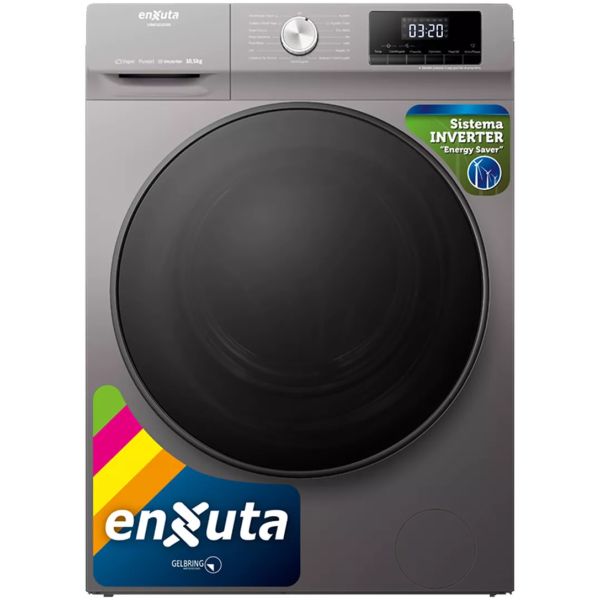 Lavarropa Automático Enxuta Inverter Carga Frontal 10,5 Kg T - Imagen 2