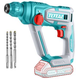 Rotomartillo Inalámbrico Sds Plus Total 20v 1.5j - A Batería