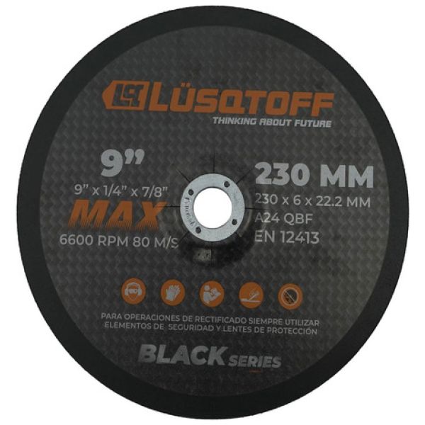 Amoladora Lusqtoff 2200 Watts 230mm Aml2200 Black Series - Imagen 3