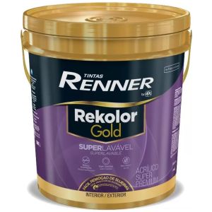 Pintura Int Rekolor Gold Premium Super Lavable Renner 3,2lts