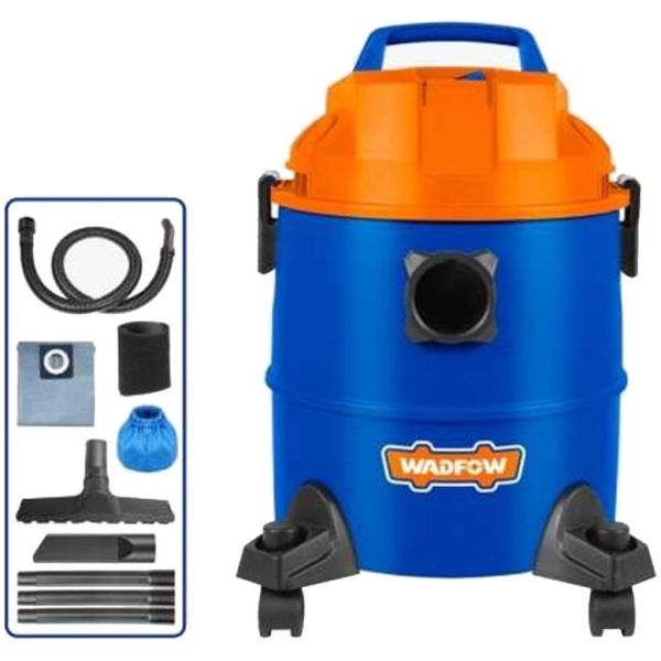 Aspiradora 20lt Tacho Plastico Seco Humedo Wadfow Wvr2a20