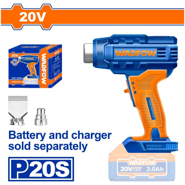 Pistola Calor Wadfow 20v 300/550°c 100/200 L/min Wkh1501 -pg - Imagen 2