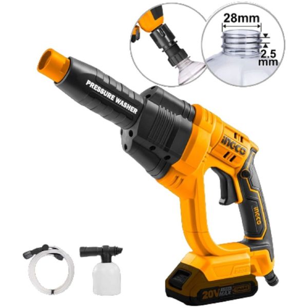Hidrolavadora A Bateria 20v P20s Sin Bat Sin Cargador - Imagen 3