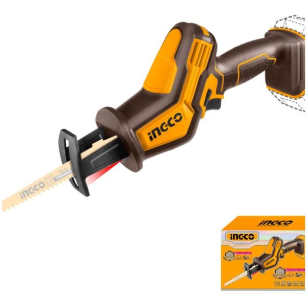 Sierra Sable A Bateria 20v P20s Ingco Crsli6508 S/carg S/bat