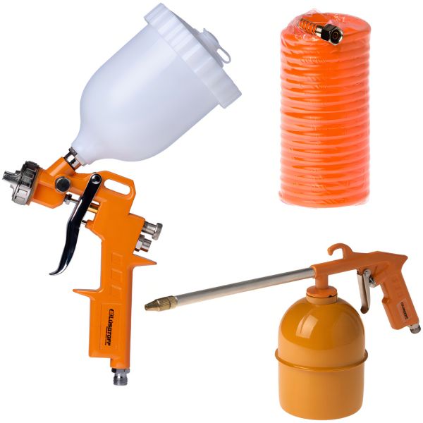 Compresor 25 Lts - Lc-2025bk - Lusqtoff - Con Kit De Pintura - Imagen 2