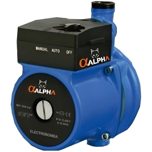 Bomba Presurizadora Agua Elevador Presion 1/8hp 100w Alpha