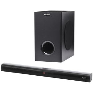 Barra De Sonido Con Subwoofer Enxuta 2.1 Bt Aux Usb