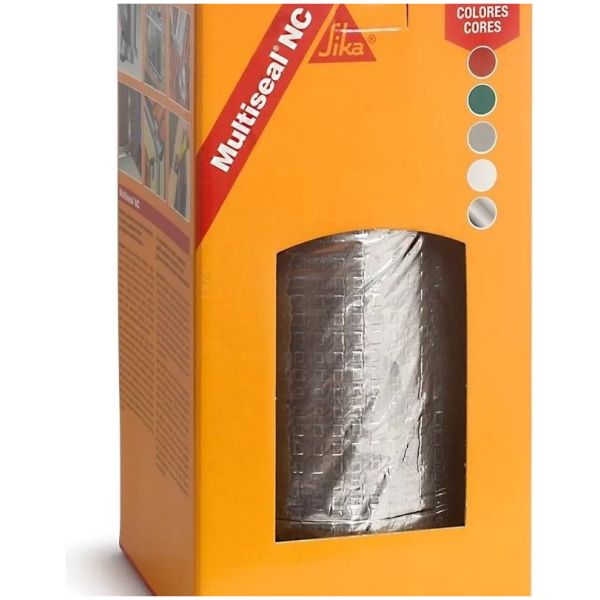 Membrana Asfáltica Adhesiva Aluminio Sika Multiseal 500mm
